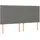vidaXL Boxspringbett mit Matratze & LED Dunkelgrau 180x200 cm Stoff
