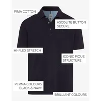 Brax Poloshirt blau, XXL