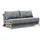 Innovation Living Schlafsofa Polyester 2-Sitzer Grau