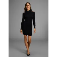 Bruno Banani Strickkleid Schwarz 46