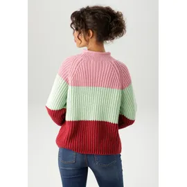 Aniston CASUAL Strickpullover Rot 40
