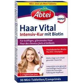 Abtei Haar Vital Intensiv-Kur mit Biotin Tabletten