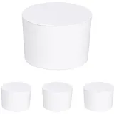 WENKO Nachfüller Raumentfeuchter Drop, 1000 g Nachfüllpack, reduziert Schimmel & Gerüche, 1 kg Granulatblock (Packung mit 4)