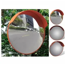 vidaXL Verkehrsspiegel Konvex Ø 45 cm Orange