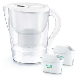 Brita Marella XL weiß 3,5 l + 2 Maxtra Pro Pure Performance Kartuschen