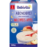 Bebivita Abendbrei Milch Milchreis mit Apfel ab dem 5. Monat