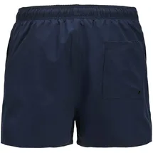 JACK & JONES Badeshorts JPSTMaui JJSWIM Solid AKM SN Dunkelblau S