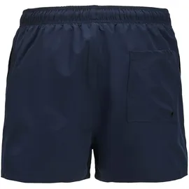 JACK & JONES Badeshorts JPSTMaui JJSWIM Solid AKM SN Dunkelblau S