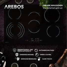 Arebos AR-HE-GK5N Schwarz