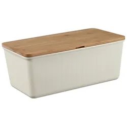 Brotkasten Brotbox Aufbewahrung Brot Kasten mit Deckel Schneidebrett Holz