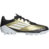 Adidas F50 League Messi AG Fußballschuhe Herren JH9627 - gold met./cloud white/core black 43 1/3