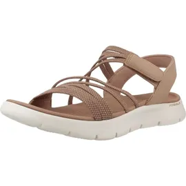 SKECHERS Go Walk Flex SANDAL - Emma Damen Sandalen braun, Größe 41