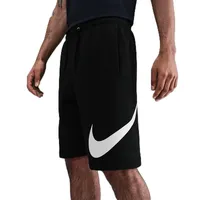Nike Club Fleeceshorts Mit Angerauter Innenseite Herren Black/Black/White, S