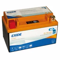 Exide ELTX14H Li-Ion Lithium Motorradbatterie 4Ah