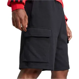 adidas Essentials Feelcozy French Terry, Cargoshorts Herren JE6291 - black/white
