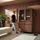 Furnhouse Vitrine 110 x 45 x 190 cm Braun