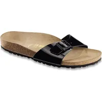 Birkenstock Madrid Birko-Flor Lack schmal schwarz lack 38