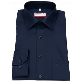 Marvelis Businesshemd Modern Fit modern FitHaifisch blau 43