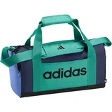 Adidas Linear Xs Colorblock Duffelbag - Dark blue/powder teal/blue fusion/black