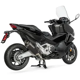 Akrapovic Honda Nss750 Forza/x-adv750 2024 Ref:s-h7so4-hrtbl/1 Titanium&carbon Homologierter Slip On Schalldämpfer - Black - Homologated