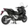 Akrapovic Honda Nss750 Forza/x-adv750 2024 Ref:s-h7so4-hrtbl/1 Titanium&carbon Homologierter Slip On Schalldämpfer - Black - Homologated