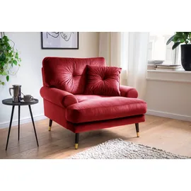 trends by hg »TOKIO« in Microfaser mit hochwertigem Holz/Metallfuß