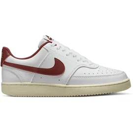 Nike Court Vision Low Next Nature Damen White/Muslin/Metallic Gold Star/Team Red 38,5