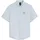Boss Green Kurzarmhemd BOSS GREEN "Motion S", Herren, Gr. S, N-Gr, blau (open blau460), Jersey, Obermaterial: 100% Baumwolle, unifarben, regular fit normal, Rundhals, abgesteppte Kante, Hemden, Regular Fit, Button-down-Kragen, Kurzarm, Logo-Stickerei