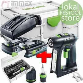 Festool C 18 HPC 4,0 I-Plus inkl. 2 x 4,0 Ah + Zubehör 576435