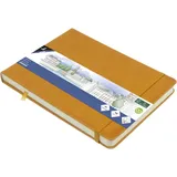 Kangaro Art Skizzenbuch A5 80 Blatt ockergelb