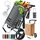 Kesser Einkaufstrolley grau 56L