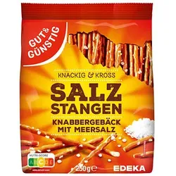 GUT&GÜNSTIG Salzstangen Gebäck 250,0 g