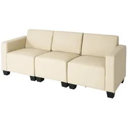 Modular 3-Sitzer Sofa Moncalieri ~ creme