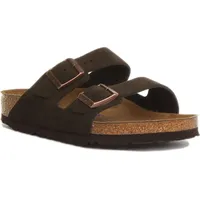 Birkenstock Arizona Weichbettung Veloursleder mocca 38