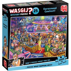 Jumbo Spiele - Wasgij Mystery 25 - Eurosound Contest! (1000 Teile)