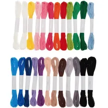 Rico Design Stickgarnset Multicolour, Classic, 24-teilig