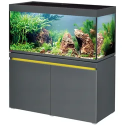 EHEIM incpiria 430 LED Aquarium mit Unterschrank graphit