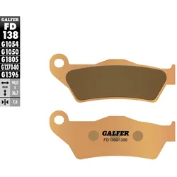 Galfer Bremsbelag G1396 - Sintermetall Offroad, Bremsbelag "FD138" Satz