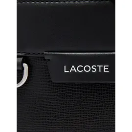 Lacoste Ossian Umhängetasche Leder Black