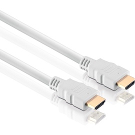 HDSupply HDMI Kabel mit Ethernet weiß