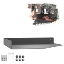 SOTech Eckregal 250 x 250 x 3 cm Anthrazit