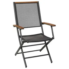 Merxx Itanos Gartensessel 55 x 70 x 106 cm grau 2 St.