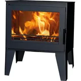 PANADERO Kaminofen »Giulietta«, BxT: 57 x 47 cm, schwarz-metallic
