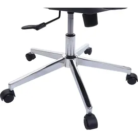 Mendler Bürostuhl HWC-J53, Drehstuhl Schreibtischstuhl, ergonomisch Kunstleder schwarz
