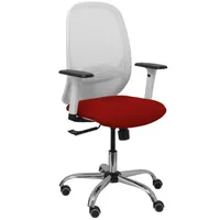 Piqueras y Crespo 354crrp Bürostuhl - White / Garnet