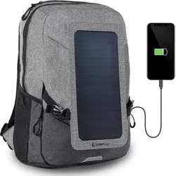 EXPLORER+ Rucksack | 6 Watt Solarpanel | Wanderrucksack | Mobiles Ladegerät 15 LITER