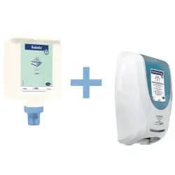 Bode Aktions-Set "CleanSafe touchless" Händepflege 9815820+9814440 , 1 Aktionsset zum Sonderpreis