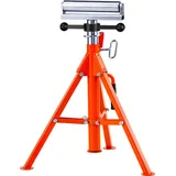 Vevor Rollenständer 1134kg Tragfähigkeit Rollenbock #45 Stahl Rollbock Höhenverstellbar von 700 bis 1320mm Klappbock Unterstellbock Arbeitsbock Montagebock für Tischsäge Hobelmaschine Schleifmaschine