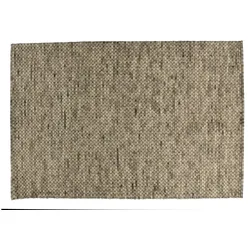 Naturteppich  Tauern , beige , Wolle , Maße (cm): B: 170 H: 1,5