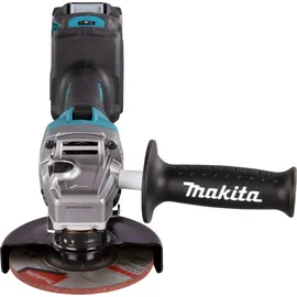 Makita GA023GM206 Akku-Winkelschleifer 125 mm inkl. 2 x 4,0 Ah Akku + Schnellladegerät im MAKPAC + Side-Kick